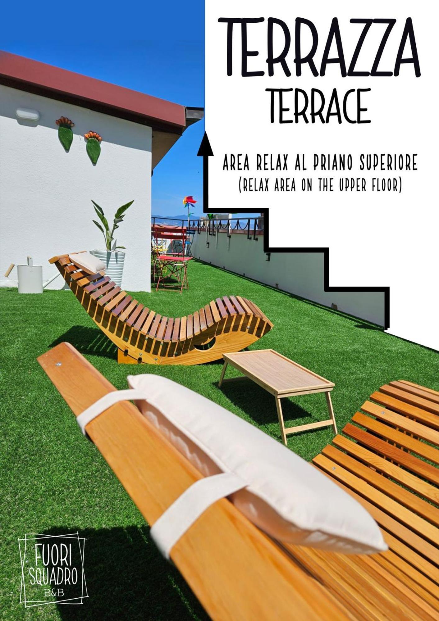B&B Fuori Squadro - In Centro Con Terrazza Relax Vista Mare Реджо ди Калабрия Екстериор снимка